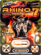 Load image into Gallery viewer, Rhino 7 Platinum 9000 / Fast Acting Amplifier for Strength, Performance, Energy, and Endurance, Extra Strength
